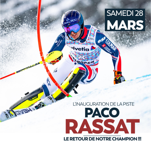 Visuel inauguration de la piste Paco Rassat