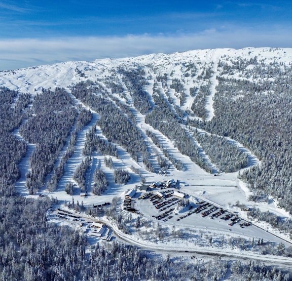 Vue drone Margériaz