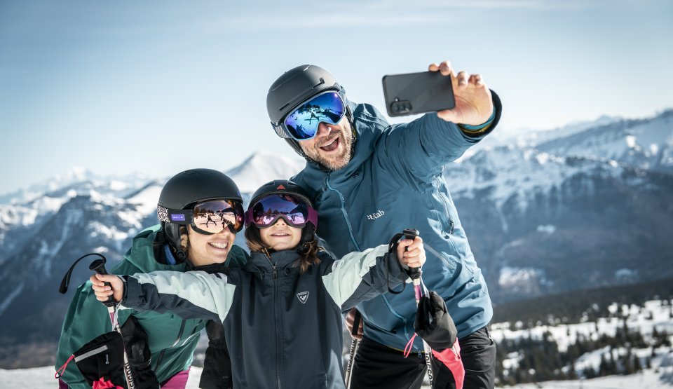 Selfie famille